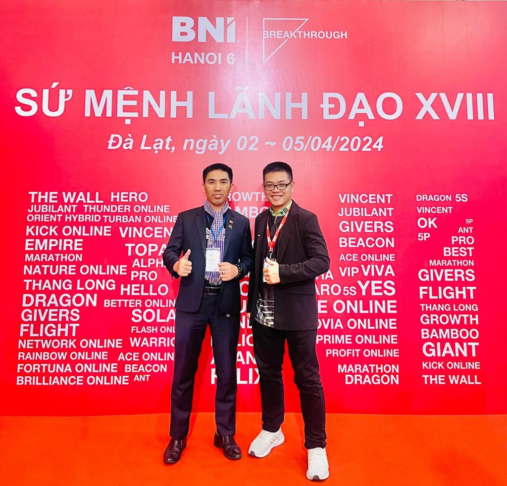Hồ Anh Tuấn tham gia kết nối trong tổ chức BNI Hồ Anh Tuấn tham gia kết nối trong tổ chức BNI